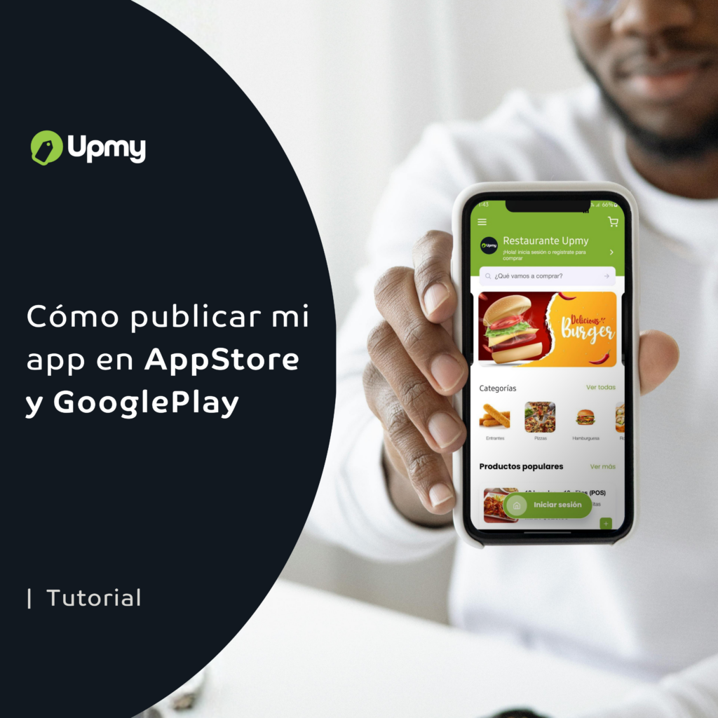 Personalizar y publicar mi app en AppStore y GooglePlay - Upmy